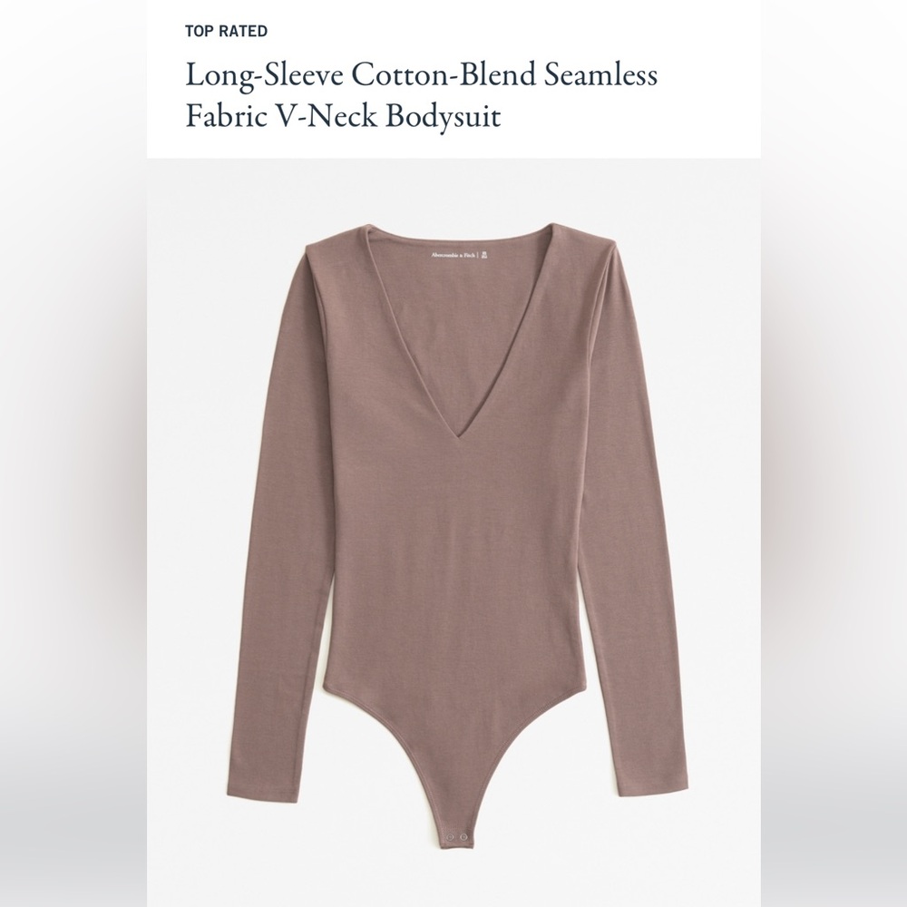 Abercrombie & Fitch V-Neck Bodysuit NWT